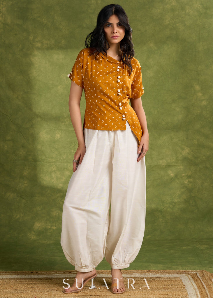 White Cotton Pant