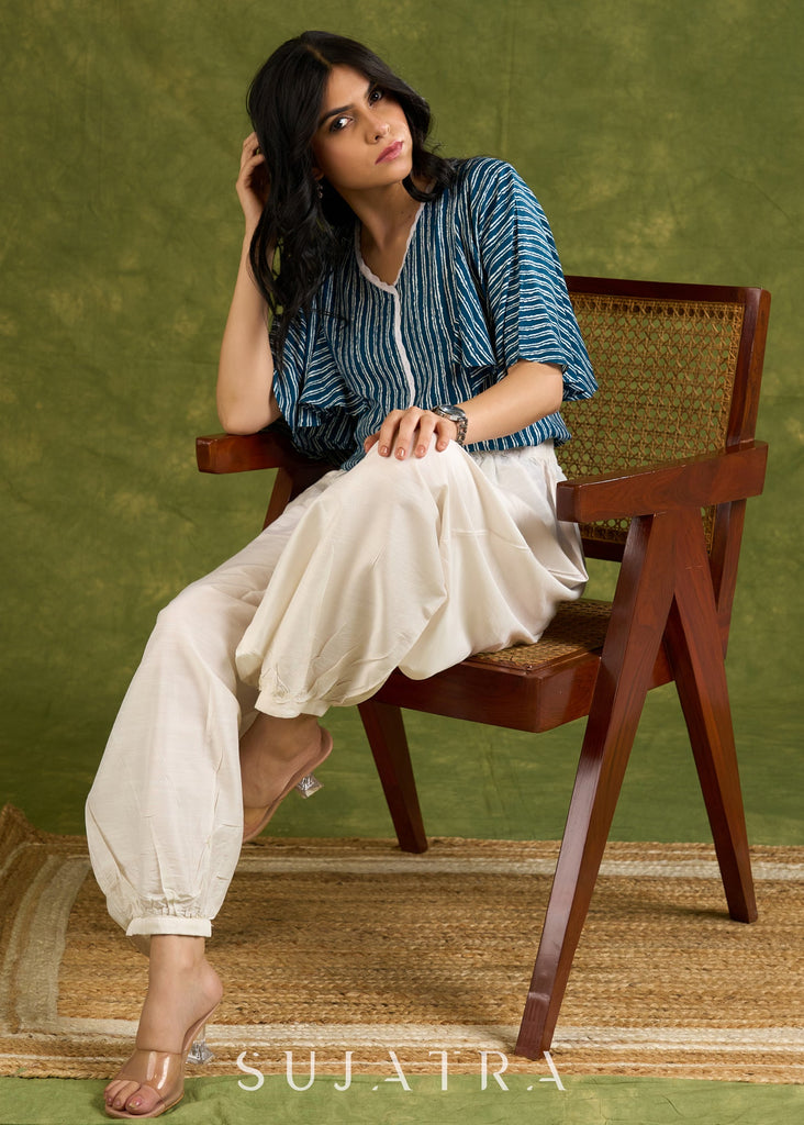 White Cotton Pant