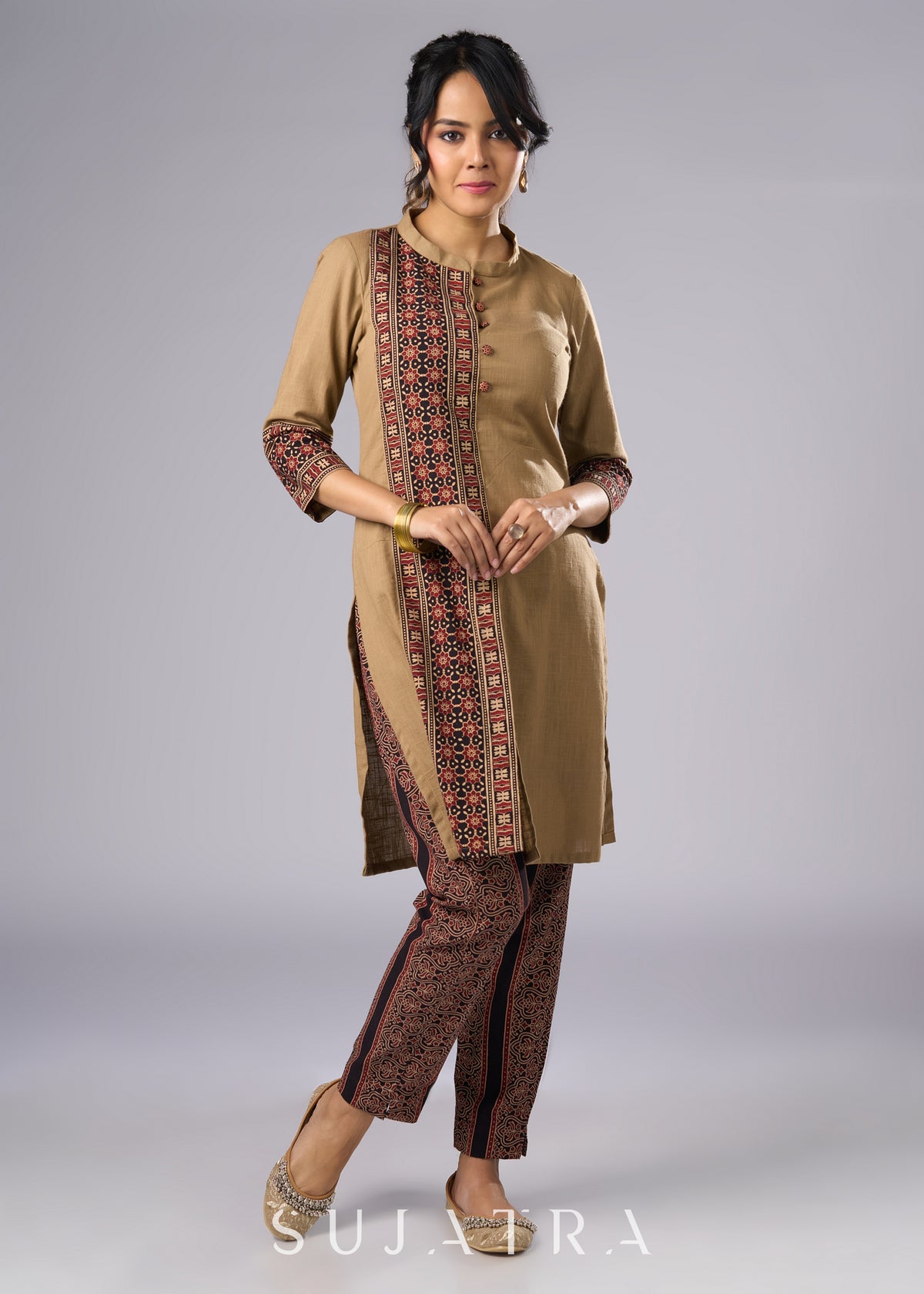 Cotton Ajrakh Pant