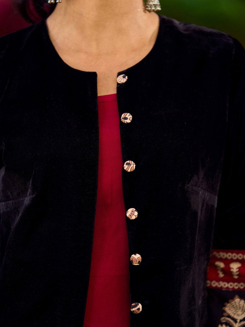 Black Velvet Jacket
