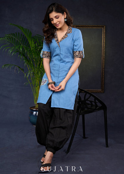 Black Cotton Pant