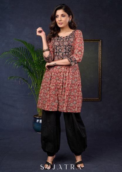 Black Cotton Pant