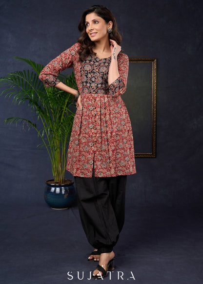 Black Cotton Pant