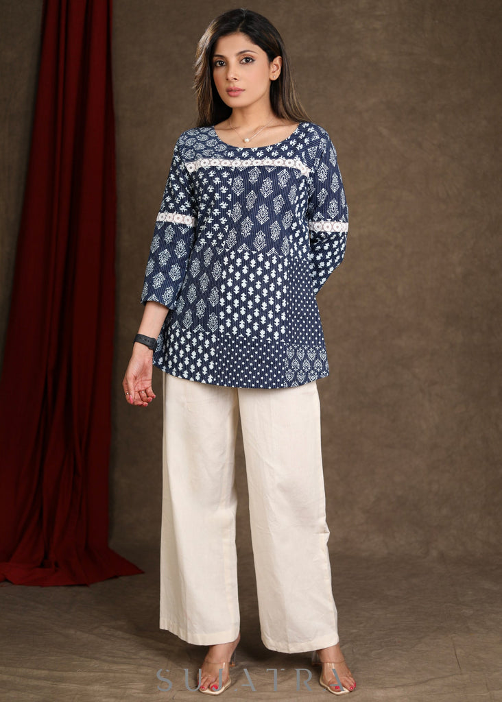 White Cotton Pant