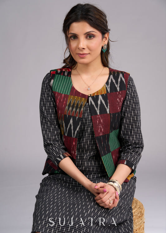 Beautiful Patch Work jacket - Dress optional