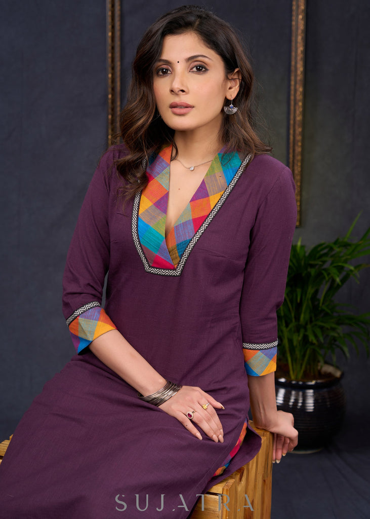 Multicolour Cotton Pant