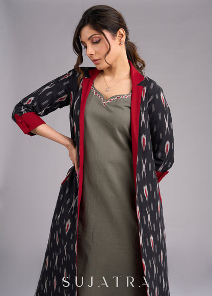 Grey Slip Dress