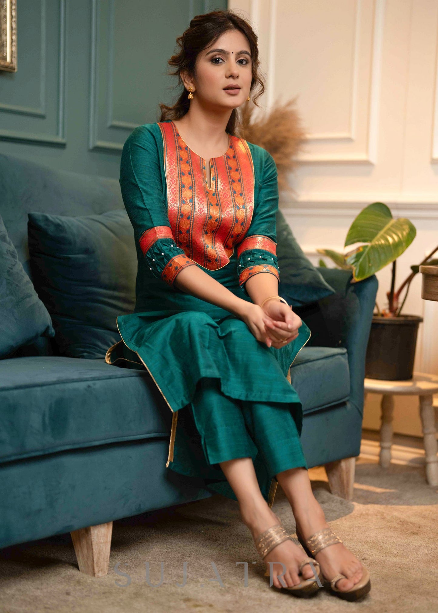 Cotton Silk pant