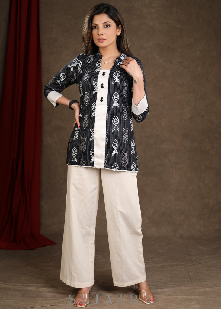 White Cotton Pant