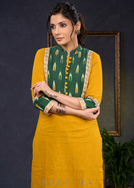 Green Cotton Pant