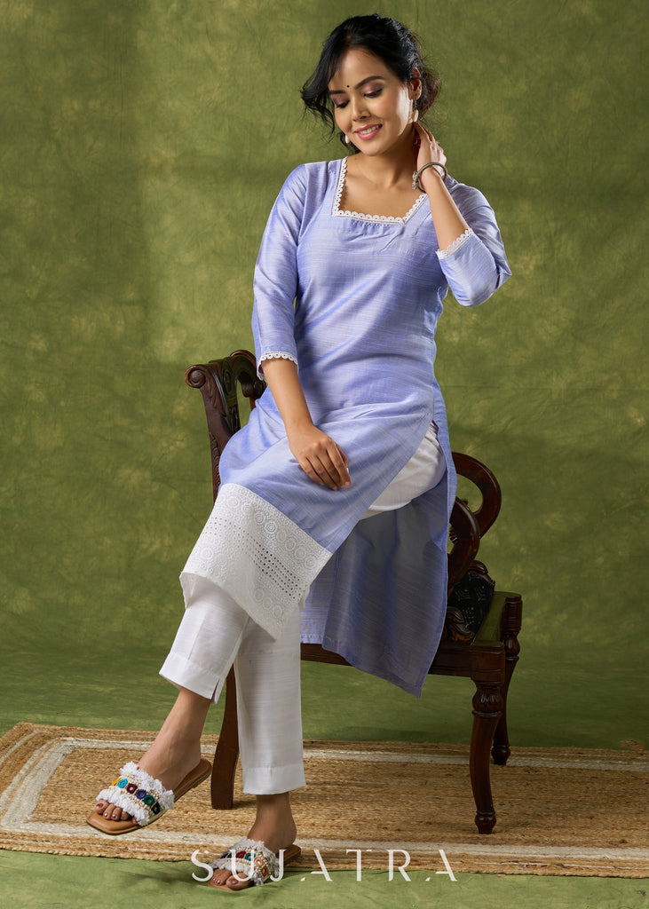 White Cotton Pant