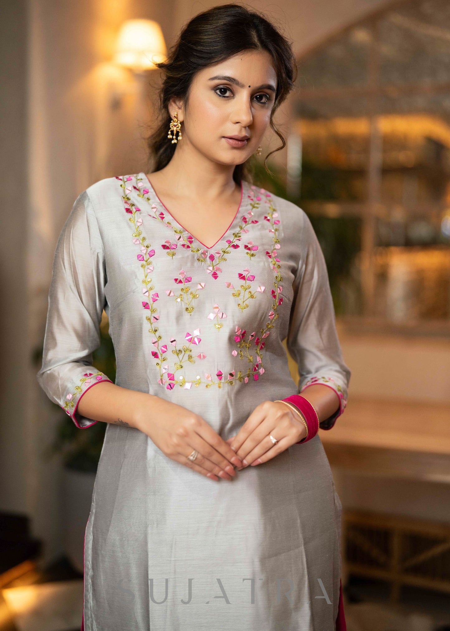 Chanderi pant