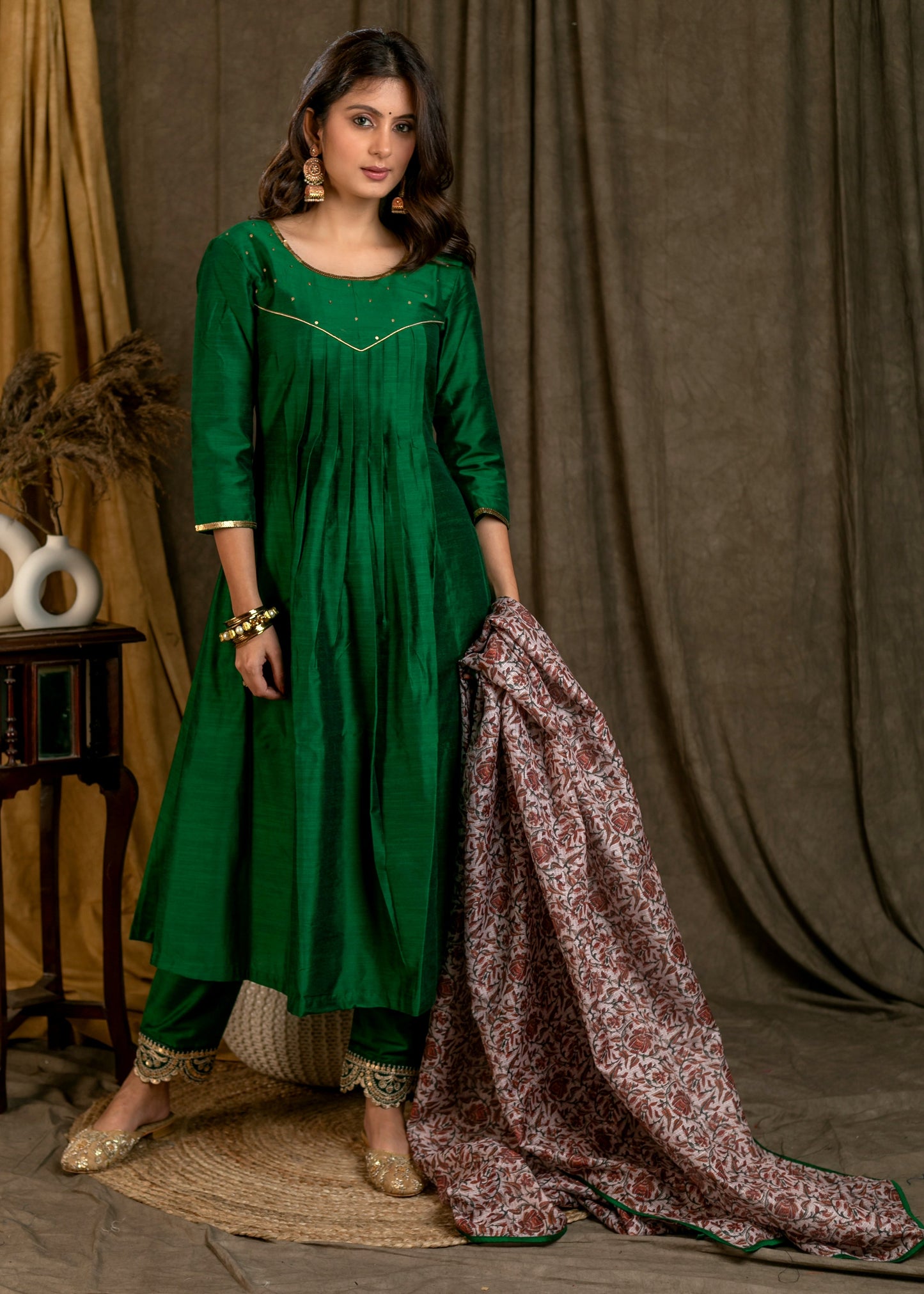 Cotton Silk Pant