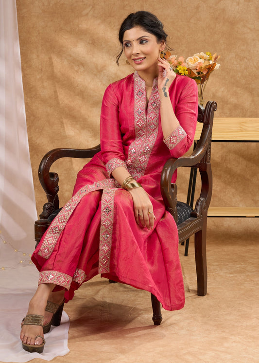 Pink Tissue Pant
