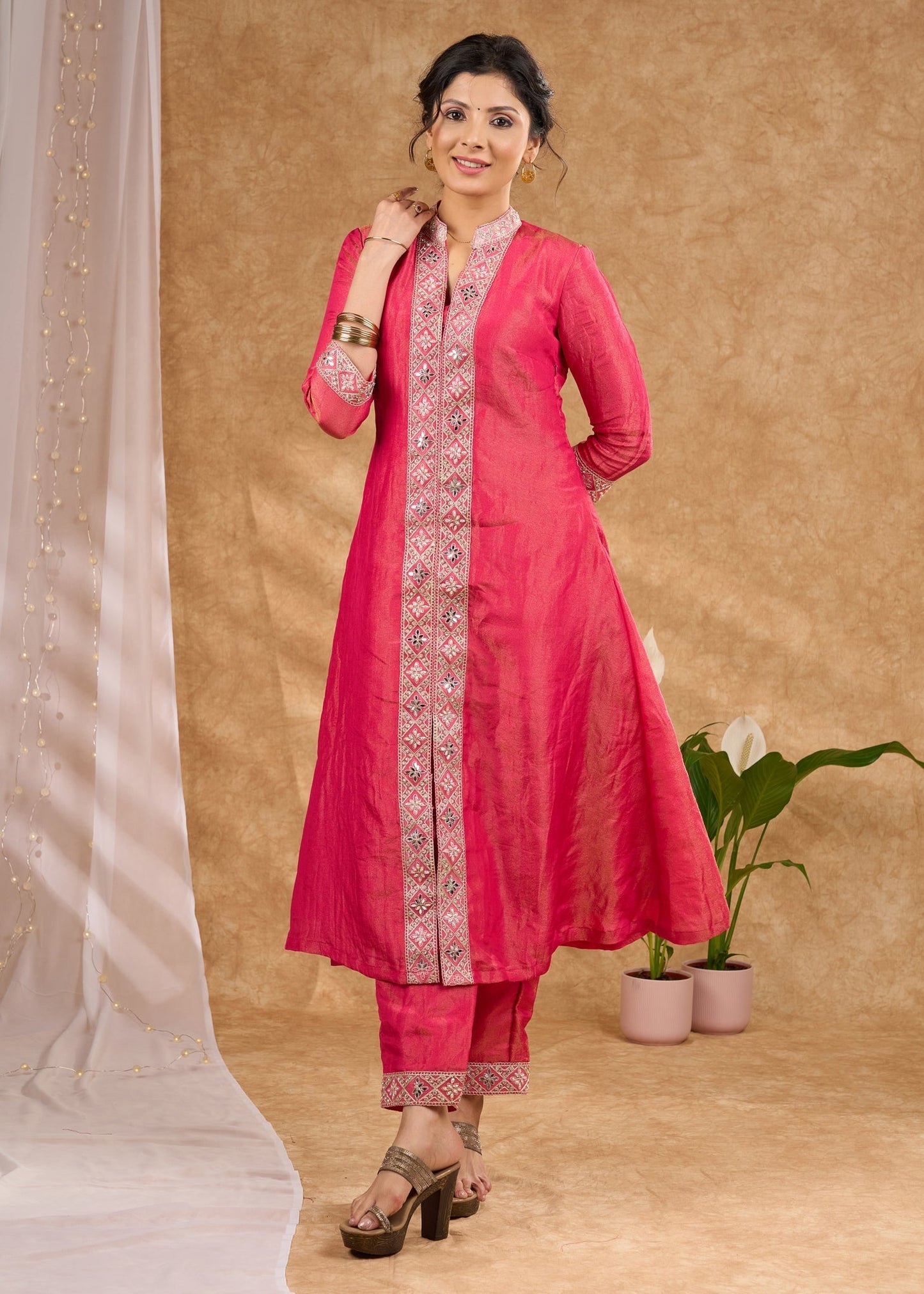 Pink Tissue Pant