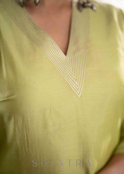 Chanderi pant