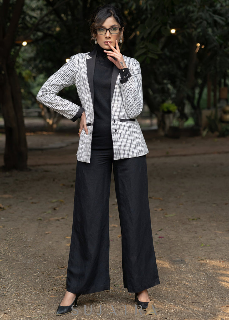 Black Cotton Pant