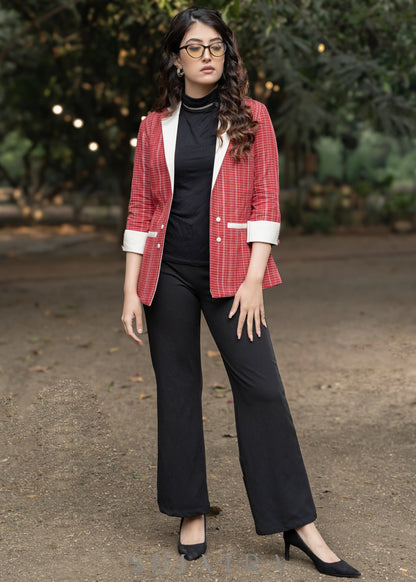 Black Cotton Pant