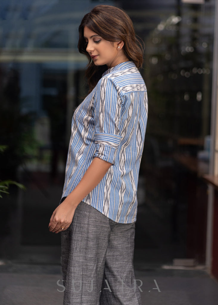 Grey Cotton Pant