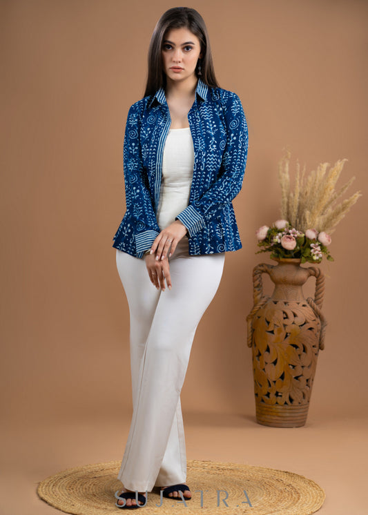 Breezy Indigo shirt - Inner optional