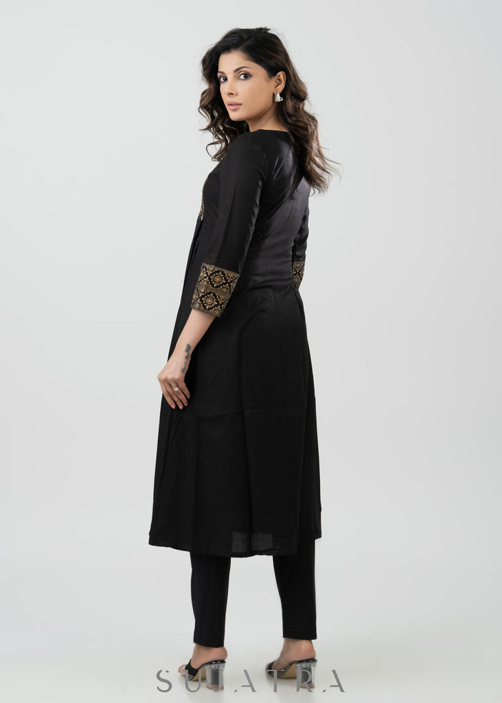 Black Cotton Pant