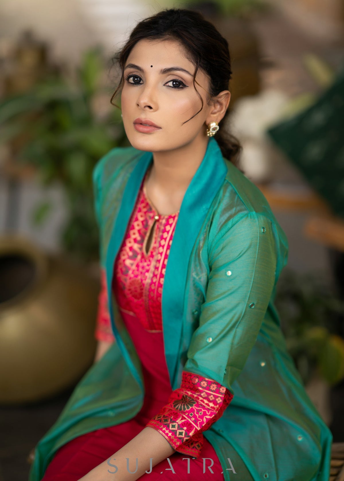 Dussehra Sale — Turquoise jacket
