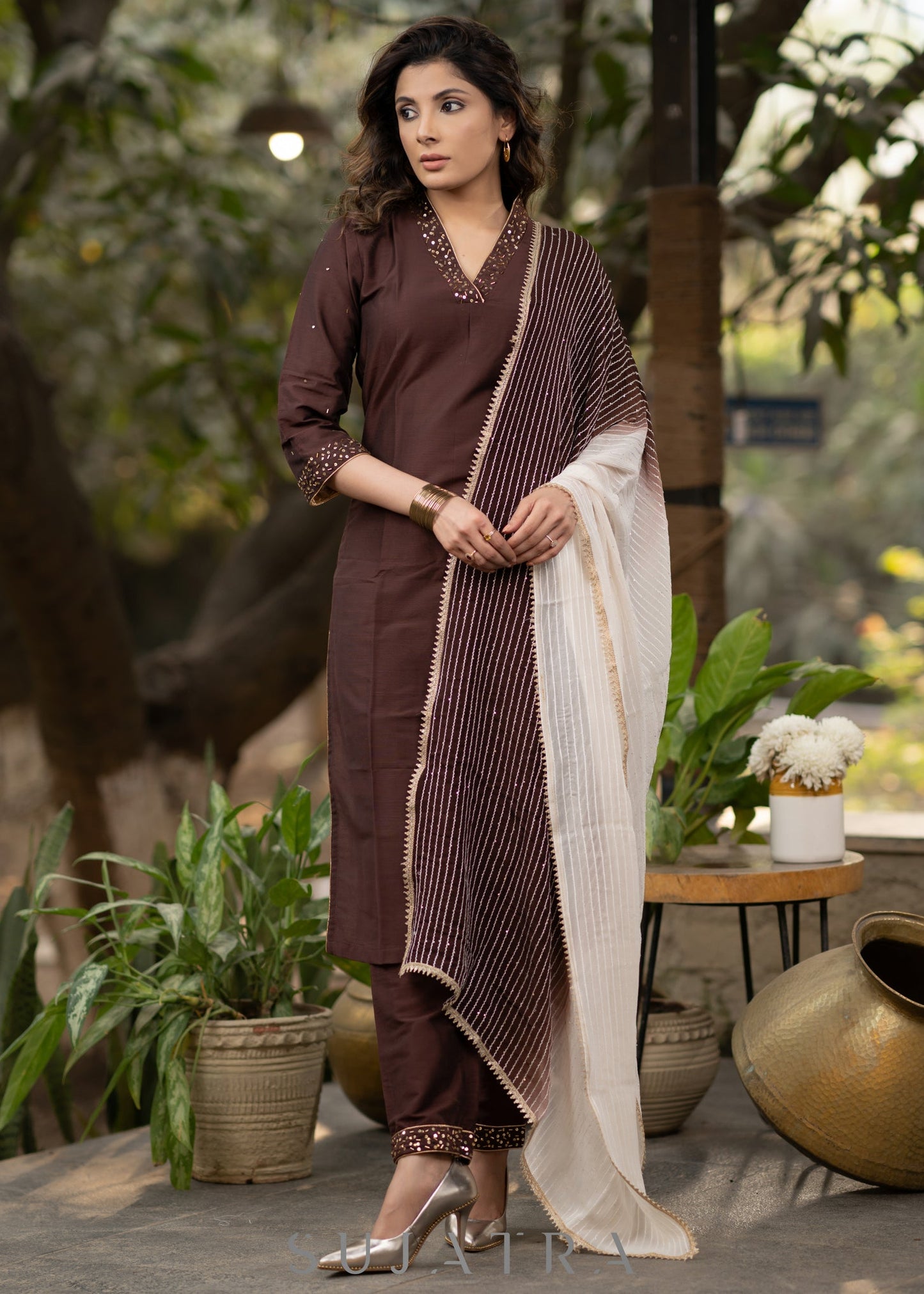 Cotton Silk pant