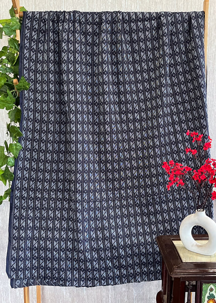 Navy Blue Kantha Fabric