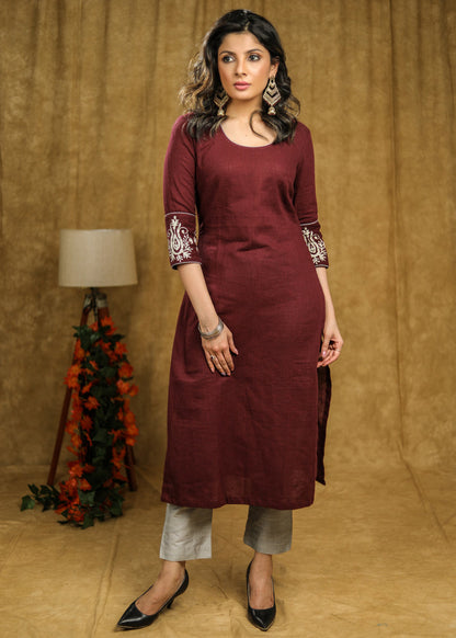 Embroidered Ikat jacket