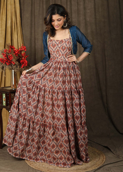 Chanderi Shrug