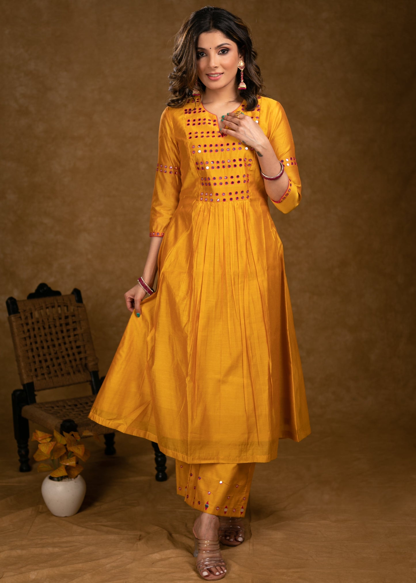Chanderi Pant