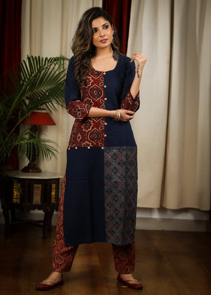Maroon Cotton Pant