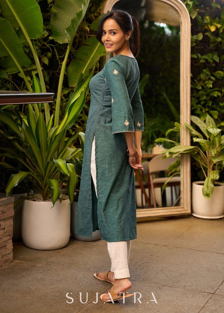 White Cotton Pant