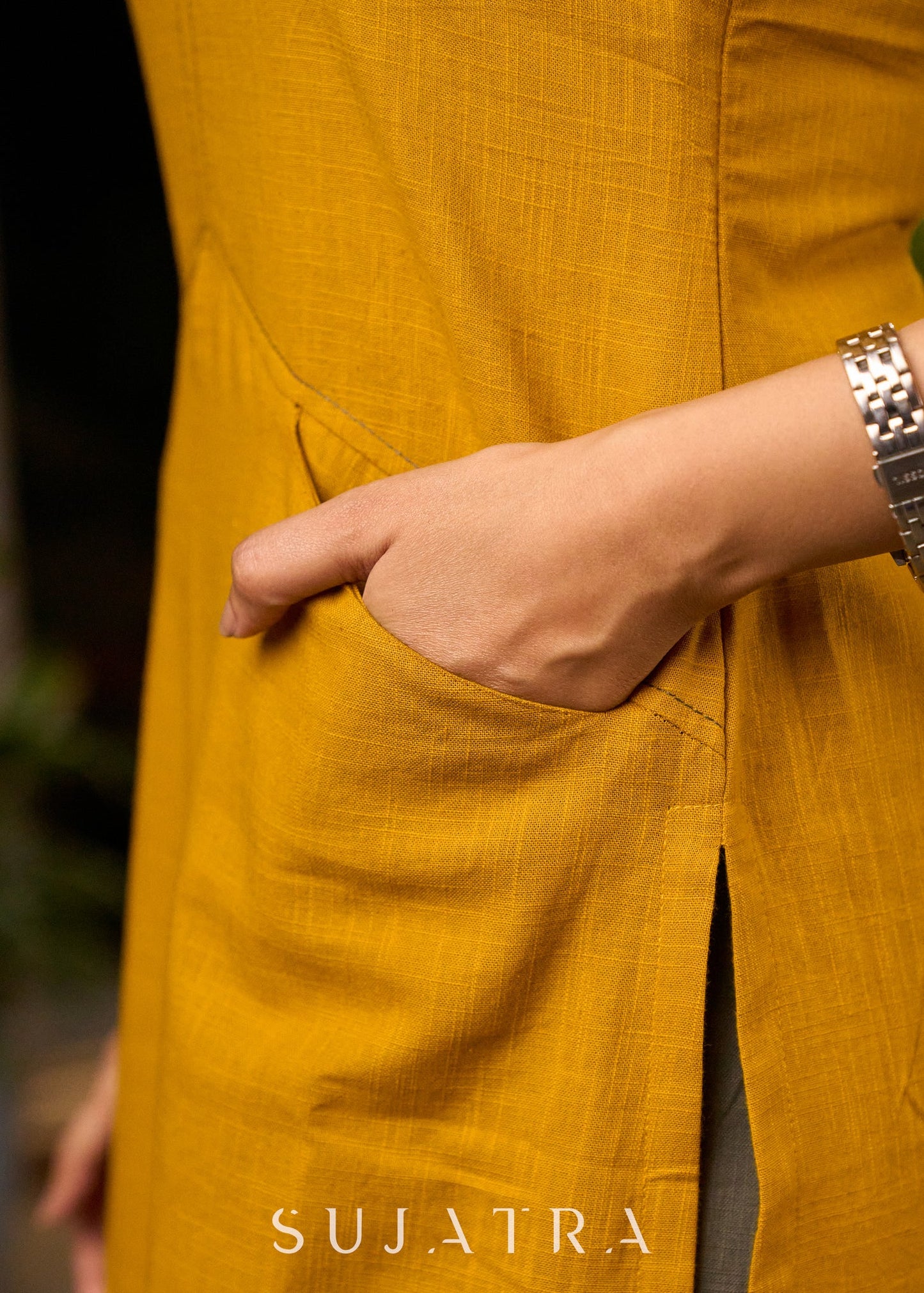Grey Cotton Pant