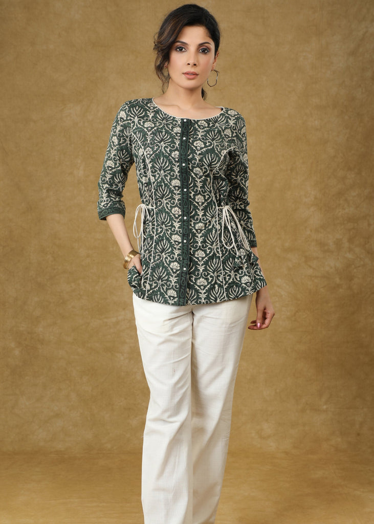 White Cotton Pant