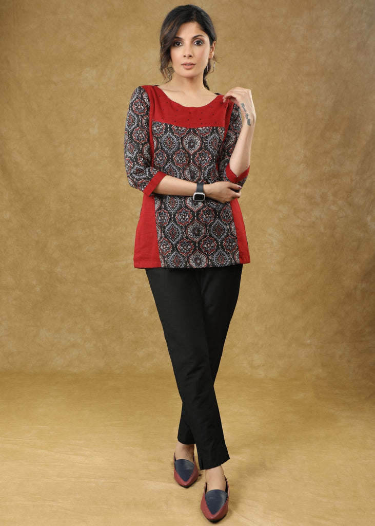 Black Cotton Pant