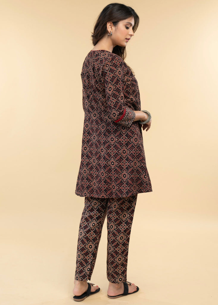 Black Cotton Pant