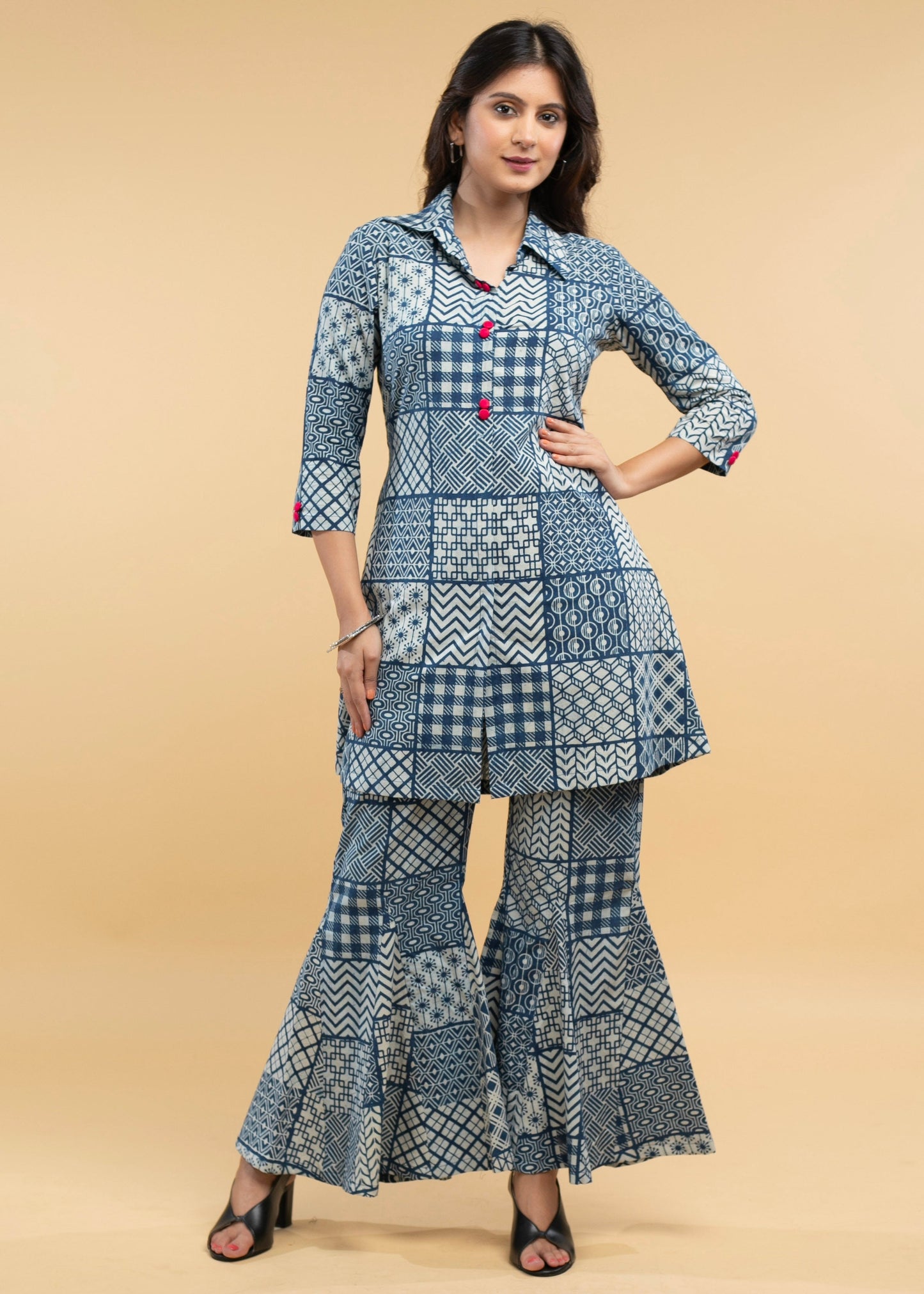 Indigo Cotton Pant