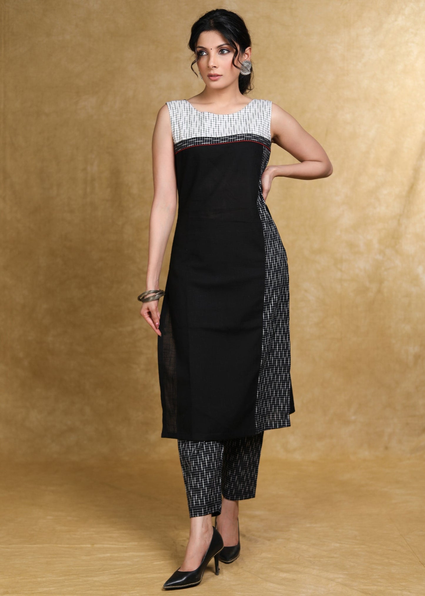Black Cotton Pant