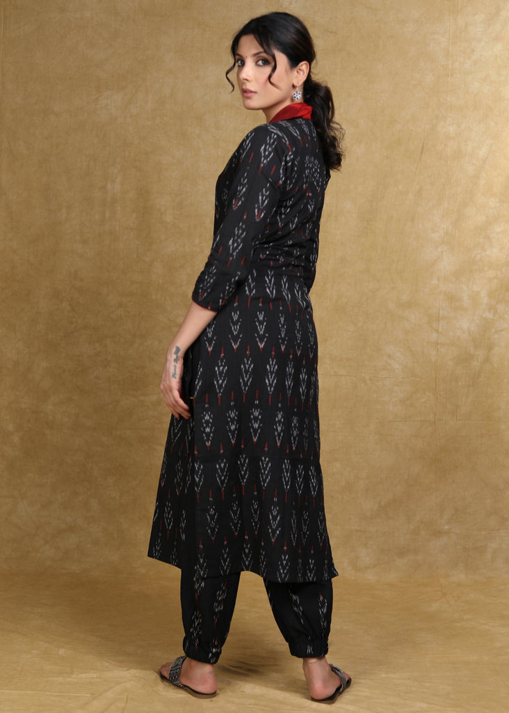 Black Cotton Pant
