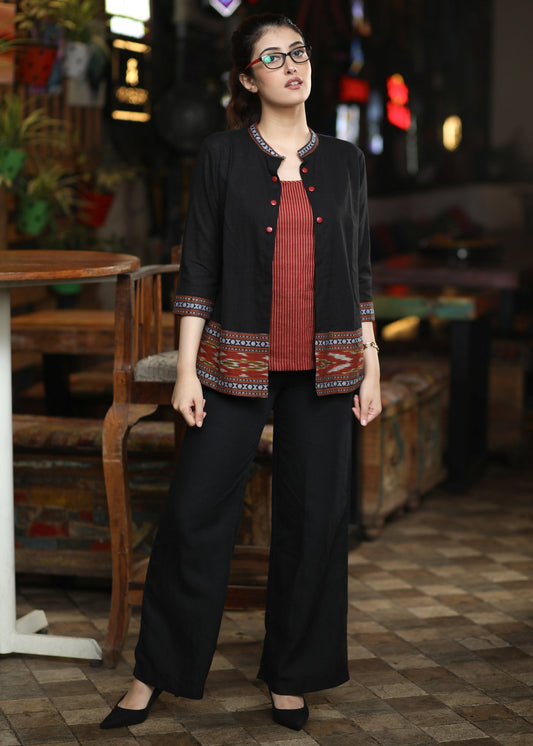 Smart Ikat Jacket