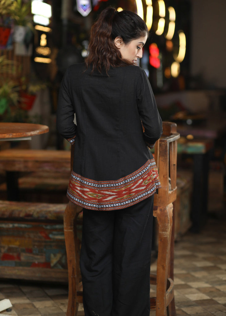 Black Cotton Pant