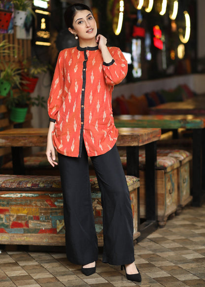 Black Cotton Pant