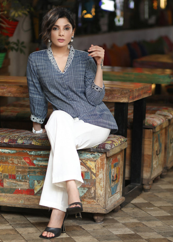 White Cotton Pant