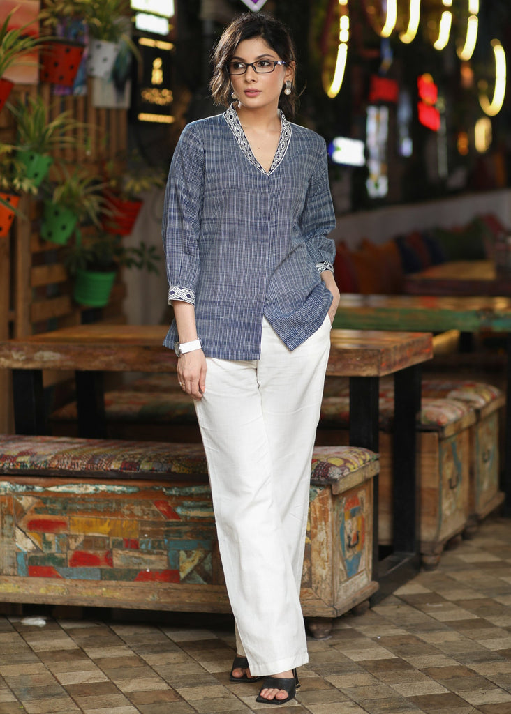 White Cotton Pant