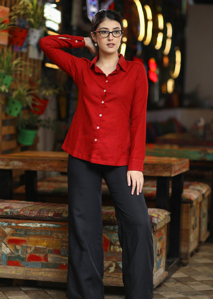 Black Cotton Pant