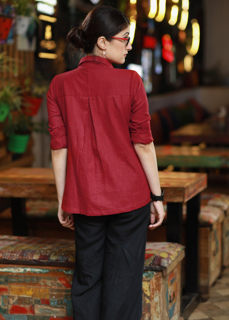 Black Cotton Pant