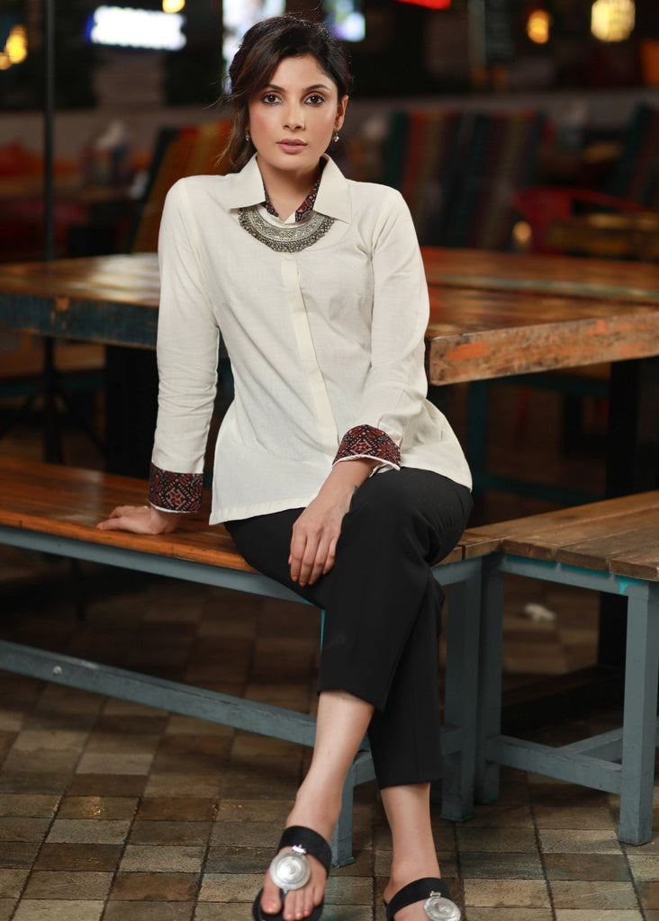Black Cotton Pant