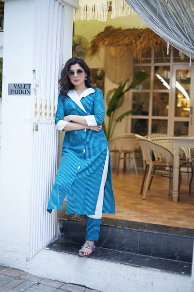Multicolour Cotton Pant