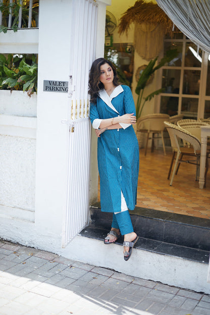 Multicolour Cotton Pant